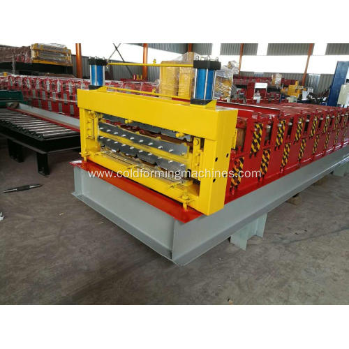 Double Deck Roofing Roll Forming Machine